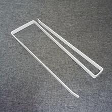 1 Piece Wall-Mounted Multifunctional Kitchen Hook - Heavy-Duty Iron Towel, Napkin, And Plastic Wrap Organizer With Hook, Space-Saving Cabinet Roll Rack, Easy Access And Keeps Countertop Tidy, Simple Design, Sturdy Structure, Organized Kitchen - 黑色 - 查看 9