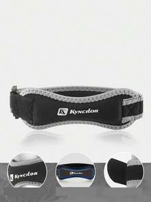 1 Professional Sports Patella Protection Strap Suitable For Men And Women's Running Fitness And Other Sports The Shock-Absorbing Knee Joint Pad Is Breathable Soft Wear-Resistant And Adjustable In Size - Multicolor - View 11