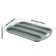 法棍面包模具，硅胶法式面包模具，硅胶法棍面包模具，厨房烘焙蛋糕工具