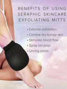 2 Pairs Deep Exfoliating Gloves, Smooth & Radiant - Body Scrub Bath & Shower - Cleanse & Remove Dead Skin - Gentle Yet Effective Exfoliating Gloves, Korean Exfoliating Gloves, Visibly Removes Dead Skin Made Of 100% Rayon Fiber (2/1pc) - Multicolor - View 6