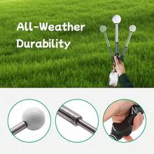 Grip Trainer - Retractable Swing Training Rod With Training Grip Beginners Brofessionalu200B - màu đen - Xem 4