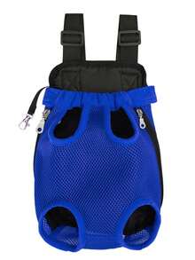 Soft & Breathable Adjustable Mesh Pet Front Pack, Outdoor Travel Backpack For Small Dogs & Cats.Dog And Cat Backpack, Pet Backpack, Dog Outdoor Mesh Breathable Cat And Dog Backpack. - Multicolor - View 12