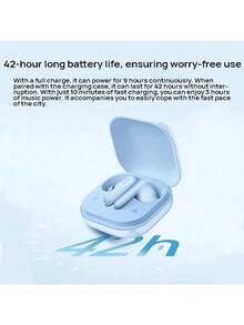 Honor Auriculares Bluetooth Earbuds X9: Diseño intrauditivo, sonido de alta resolución, modo de baja latencia, resistencia al agua y al polvo IP54, conexión Bluetooth estable, ideales para desplazamientos. Azul. - Azul - Ver 6