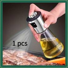 Stainless Steel Glass Oil Sprayer Of Large Capacity Great For Kitchen BBQ Outdoor Oil Gifting - 1個 - 查看 10