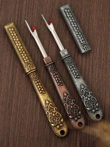 4/1 قطعة - مزيل الخياطة الأنيق، أداة إزالة الغرز، مزيل الخيط، مزيل الخياطة المعدني للخياطة اليدوية والتريكو والأعمال اليدوية - قاطعات الخيط السهلة - متعدد الألوان - مشاهدة 3