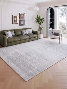 1pc Fashionable Gradient Color Indoor Decorative Rug, Faux Wool Plush Material Indoor Carpet, Living Room Rug, Sofa Rug, Bedroom Rug, Bedside Anti-Slip Mat, Dining Room & Kitchen Rug, Office Chair Pad, Entryway Mat, Outdoor Picnic Blanket, Outdoor Camping Mat