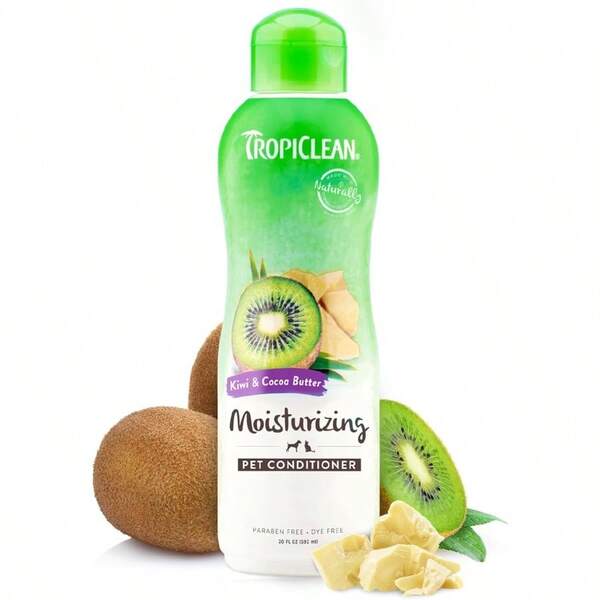 Tropiclean Kiwi And Cocoa Butter Moisturising Conditioner For Dogs 355ml