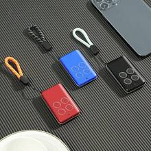 433MHz无线遥控器复制器，适用于伸缩式车库门/窗帘，4键学习型遥控器备用。采用智能学习技术，快速复制原遥控器信号。4个独立控制按钮设计，支持4个设备同时操作。433MHz稳定传输频率，确保信号可靠传输。 - 彩色 - 查看 2