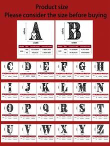 1pc Personalized Scroll Heart DIY Letter Combination Sign, Made Of High-Quality Metal - Durable And Suitable For Home, Office, Bedroom, Living Room, Garden, Corporate Image Wall Decoration, Modern Personalized Entryway Decoration, And A Great Choice For Housewarming, Birthday, And Holiday Gifts. - Multicolor - View 7