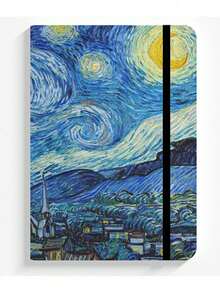 Sketchbook Notebook For Drawing 21x14 Works By VAN GOGH - 梵谷的<星夜> - 查看 3