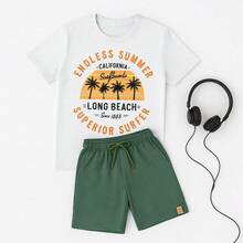 Boys' Spring And Summer Outfit Set - Stylish Boys' Clothing - Blocoirinho - 白色 - 查看 10