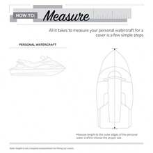 WaveGear Stellex Deluxe Personal Watercraft Cover, Blue