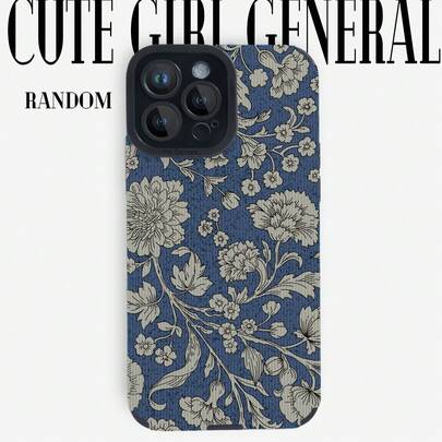 1个TPU皮革花卉彩绘手机壳，兼容苹果11、12、13、14、12 Pro Max、13 Pro Max、14 Pro Max、15、15 Pro、15 Plus、15 Pro Max、16、16 Pro、16 Plus、16 Pro Max、17、17 Pro、17 Pro Max，三星Galaxy S20 FE、A71、U22、A52、A53、A32、A04、A13、A24、A33、A34、A54