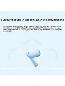 Honor Earbuds X9 TWS Bluetooth Earbuds: 49dB Deep Active Noise Cancellation, 42-Hour Long Battery Life, 10-Minute Fast Charge, Essential For Office Commutes. - Blue - View 4