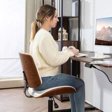 Home Office Chairs - White - View 7