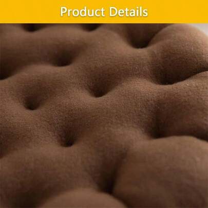 Shaped Pillow – Cute Sandwich Cookie Cushion For Sofa, Floor, Chair &Amp; Office Nap – Plush Decorative Throw Pillow F...