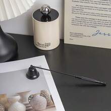 Bình dập nến bằng thép không gỉ, dụng cụ dập bấc hình chuông lãng mạn, thích hợp cho nến, liệu pháp hương thơm và trang trí nhà cửa, hoàn hảo cho lễ Halloween, lễ Phục sinh, lễ Tạ ơn - Nhiều màu - Xem 13