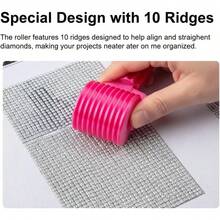 1pc Diamond Painting Rolling Tool, Handheld Diamond Painting Rolling Tool, DIY Craft Tool, Suitable For Diamond Embroidery And Detachable Diamond Painting Accessories