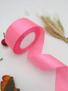 4/2/1PC Colored Satin Ribbon, 4cm Satin Ribbon Pink Ribbon, Versatile 22m Roll Rose Bow Making Ribbon Cake Christmas Holiday Decoration Ribbon, Lace Ribbon Fabric Satin Ribbon, For Festive Decor, Crafting, And Gift Wrapping, Multi-Use Polyester Ribbon For Creative Crafting, Sewing, Cake Decor & Festive Embellishment - Multicolor - View 29