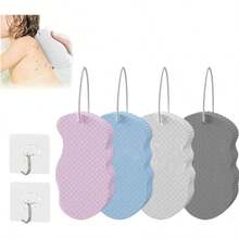 Korean Skin Scrubber Exfoliator Sponge, Magic Exfoliating Bath Sponge, Soft Exfoliating Bath Sponge Reusable, Bath Brush 3pcs - 4 piezas - Ver 2