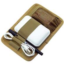 1PC Tactical Module Storage Bag EDC Elastic Storage Bag Insert Bag Elastic Back Hook Plate Backpack Storage Accessories - Multicolor - View 9