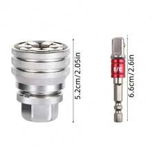 Professional Adjustable Socket Wrench Set - Metal Structure, Baked Paint Surface, Industrial Tools, Efficient Screw And Nut Removal, Suitable For DIY Enthusiasts And Professionals