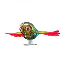 Wind - Powered Flapping Bird Ornament | Stick - On Car Rearview Mirror / Bicycle Decor | Cute Moving Wings Accessory - Nhiều màu - Xem 7