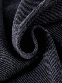 Tween Girls' Loose Straight Leg Jeans - Black - View 8