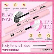 Individual Lashes 320pcs Lash Clusters 40D 9 - 16mm Mix Lash Extension D Curly Eyelash Clusters Eyelash Extension Wispy Cluster Lashes Self Application By 40D - 0.07D, 9 - 16mix - Bộ dụng cụ nối mi Manga-Lash - Xem 7