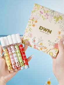 Conjunto de presente com 5 unidades/1 conjunto de edição limitada de sprays aromáticos brasileiros para ambientes internos e externos, purificador de ar multicamadas, frescor natural duradouro, para uma saúde ideal.