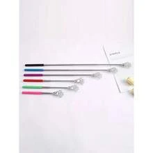 1PC Extendable Back Scratcher, Stainless Steel Portable Telescopic Rubber Handle Back Scratchers For Thanksgiving, Birthday, Christmas Gifts,School,Back To School,Travel,Travel Essentials,Home Essentials,Spa,Massage Tool,Massage,Massager,Spa - 彩色 - 查看 4