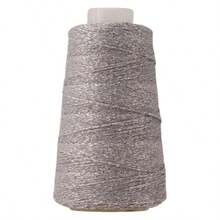 1pc 50g Gold & Silver Metallic Hollow Yarn, DIY Hand Knitting For Bags, Hats, Textiles, Shiny Rope - Multicolor - View 17
