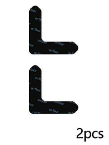 2/4/8/12 Stücke rutschfeste Teppichaufkleber geeignet, Teppichband, waschbare wiederverwendbare rutschfeste Teppichhalter aus Polyurethan, verhindert Teppichverschiebung und Umkraulung, für Teppiche in Wohnzimmer, Esszimmer, Badezimmer, verhindert Verrutschen und Umkraulung der Kanten, Schulbedarf, notwendiges Zuhause-Grundbedürfnis