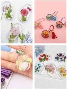 240毫升/500毫升透明环氧树脂胶，适用于工艺品和珠宝制作DIY套装 - Epoxy Resin - 查看 6