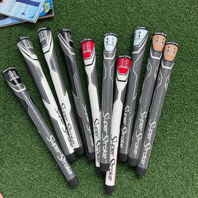 10 buc/set mânere colorate pentru crose de golf, material PU, mâner rotund Tour Club