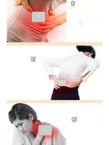 自发热暖贴，持续保暖，冬季御寒，温暖身体，温暖腹部，温暖双脚，缓解痛经，足部暖疗贴 - 白色 - 查看 7