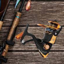 Alomejor Carrete de Pesca Velocidad rápida Premium Todo el Carrete de Metal Balancín Plegable Carrete de Pesca Agua Salada Spinning de Agua Dulce Carretes de Pesca Manejar Piezas - TF3000 - Ver 7