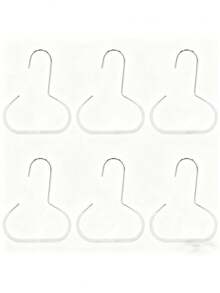 1/3/6pcs Cap Storage Organizer,Hat Organizer,Accessory Organizers,Hook, Hat Storage Artifact, Dormitory Wardrobe Hanging Duck Tongue Baseball Cap Suspender, Household Multifunctional Hook, Can Hang Ties, Underwear, Clothes - Multicolor - View 12
