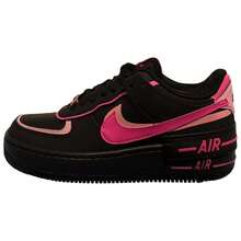 Nike AF1 Shadow Skateboard Shoes Women's Fashionable Comfortable Black Pink - CI0919-006 Zapatillas Para Mujer - 黑色 - 查看 1
