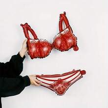 Decoración de 6 globos para el Día de San Valentín, decoración de fondo para fiestas, adecuada para fiestas de cumpleaños, Día de San Valentín, aniversarios y decoraciones festivas. - Ver 10