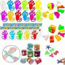 76PCS Party Favors Goodie Bags Stuffers, Fidgets Set Stocking Stuffers Classroom Bulk, Treasure Box Carnival Prizes Gifts, Pinata Bags Filler Adults Birthday Party Supplies - Silver - View 10