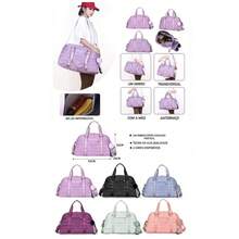 Large Capacity Waterproof Travel Bag, Sports Fitness Shoulder Bag With Accessory. - Royal Blue - View 3