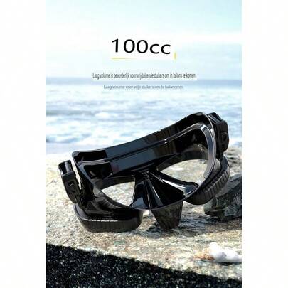 Fog Prescription Diving Mask, 180 �� Panoramic View, Surgical Grade Silicone, Quick Adjustment Buckle System Diving Ma...