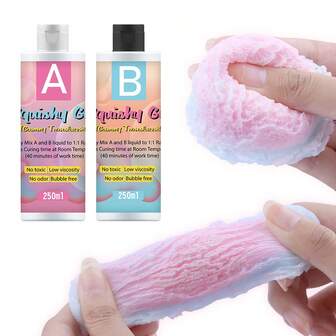 The Taba Soft Clay Liquid Silicone-For Soft Making Craft Resin Mold, Cat Paw, Hamster, Rabbit Jewelry Casting Supplies-And DIY Crafts For Hobbyists. Easy Mix Ratio(The Surface Is Sticky)