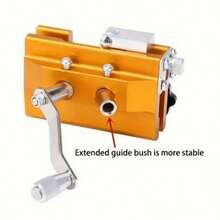 1 Portable Hand-Cranked Chainsaw Sharpener, Quick Chainsaw Sharpening Tool, Portable Chainsaw Sharpening Set, Suitable For Sharpening Accessories Of Various Chainsaws - Multicolor - View 10