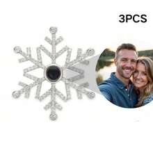 1Pc Custom Christmas Tree Personalized Photo Decoration, Personalized Snowflake Projection Pendant Christmas Decoration, Popular New Christmas/New Year's Day/Holiday Decoration In 2025, Personalized Home Decoration For Christmas And New Year's Day, Family Commemorative Gifts For Family/Friends/Pets,Christmas Gift Supplies - Multicolor - View 48