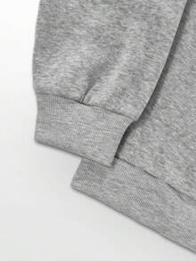 Christmas Sweatshirt Women's F1 Racing Sweatshirt - Charles Leclerc#16 F1 Driver Logo And Signature Print, Inspired Gray Winter Warm Pullover, Loose Casual Sweater, Suitable For F1 Fans And Leclerc Supporters (Machine Washable) Loose And Comfortable Sweatshirts Winter Clothes - 黑色 - 查看 8