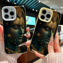 Una exquisita funda para teléfono con un diseño inspirado en la imaginación, con un tema de panda líquido, fabricada en TPU y que proporciona protección anticaídas para los modelos de  del 11 al 17. - Azul - Ver 1