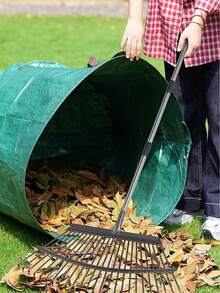 Set Of Garden Waste Bags Durable PP Yard Debris Bags, Reusable Lawn And Leaf Collection Sacks