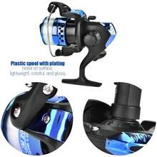 Dioche Carrete de Pesca Spinning, Carrete de Pesca Pesca Barcos Ancla de Mar Caña de Pescar Spinning Carretes, 3colors (Azul) - 1 - Ver 5